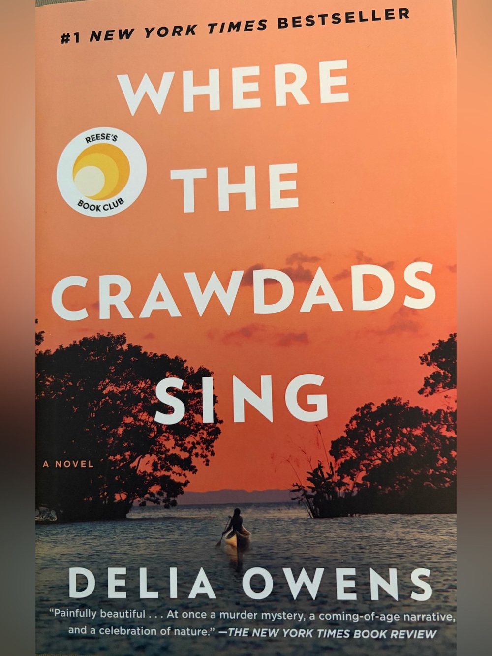 Hardcover Book - Where the Crawdads Sing by Delia Owen’s